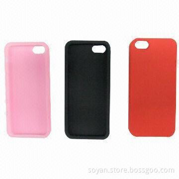 Silicone Cases for New iPhone/iPhone 5, Water- and Skid-resistant